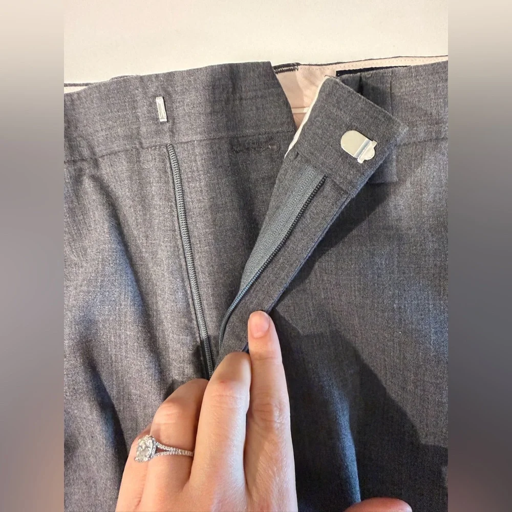 Banana Republic Gray Dawson Dress Pants 30x30
